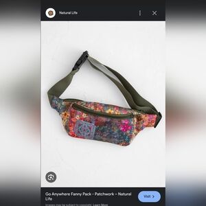 NWT NATURAL LIFE Go Anywhere Fanny Pack